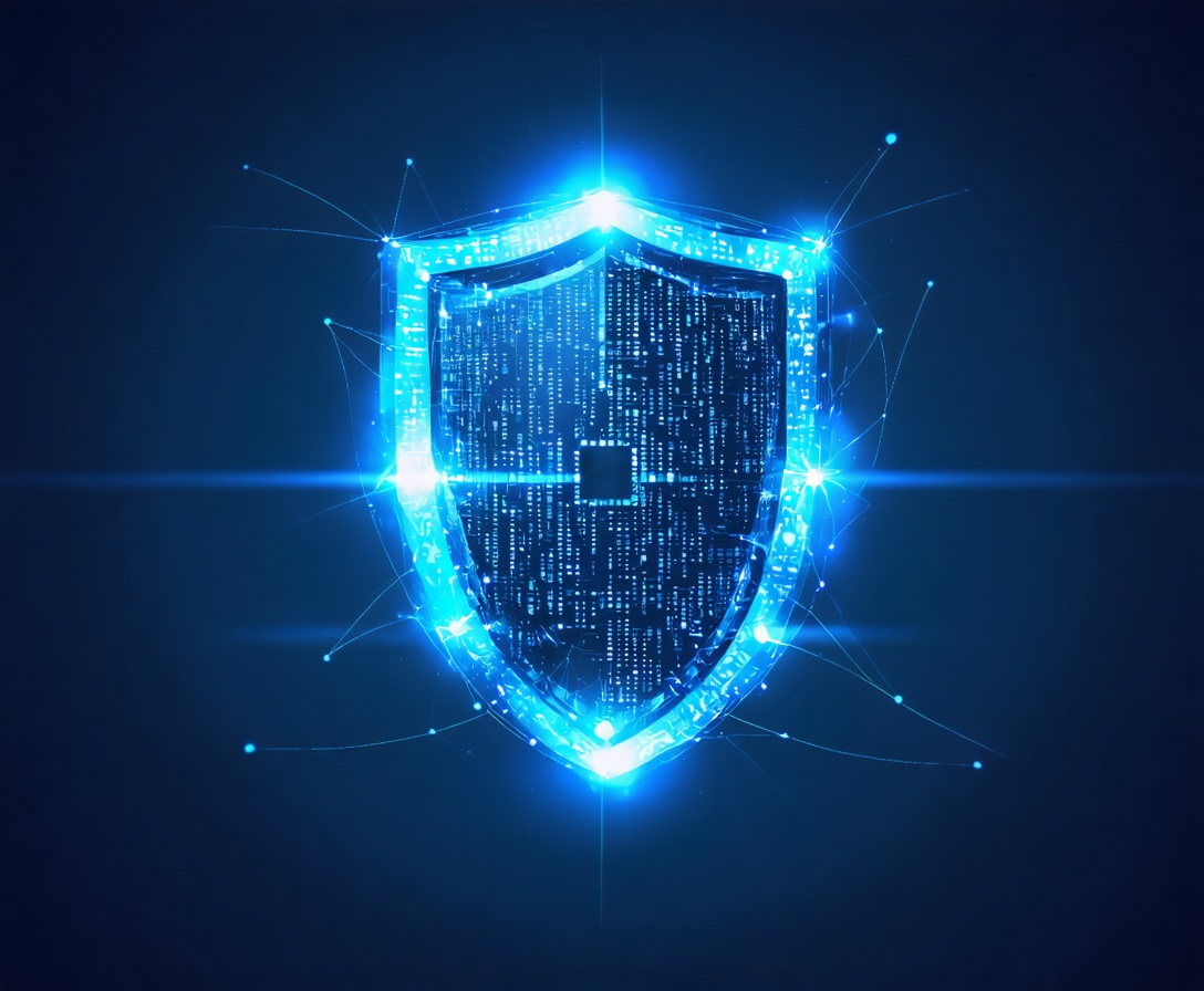 Digital security abstract visualization
